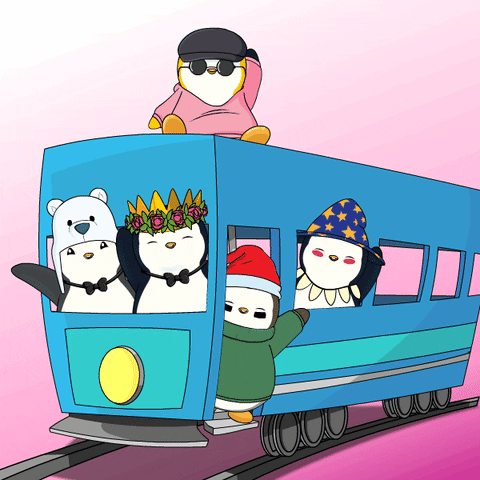 See Ya Hello GIF by Pudgy Penguins