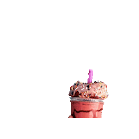 10thMuseComfortFood red donut latte combo Sticker