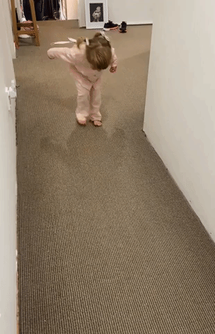 Mom Catches Toddler Imitating Grandma's Walk