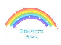 Rainbow Sparkle Sticker by Singapore Children's Society