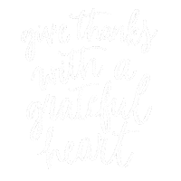 Thanks Thanksgiving Sticker