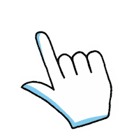 Hand Click Sticker by Universität zu Köln