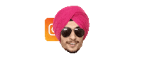 Theurbansikh Sticker by BORN ON INSTAGRAM