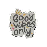 Happy Good Vibes Sticker