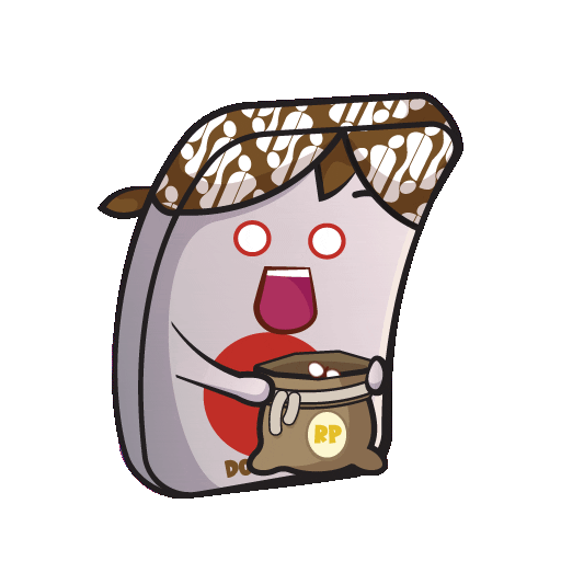 Sad Mushroom Sticker by Domino88 Official