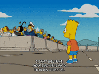 pleading bart simpson GIF