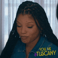 youmetuscany wow eyes oh side eye GIF