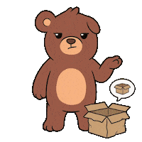 Bored Box Sticker by BEARISH