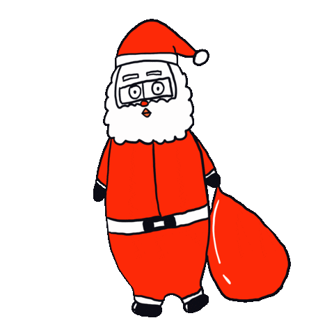 Christmas Santa Sticker