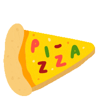 Pizza Love Sticker by Jonathan Mont