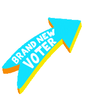 Register To Vote Election 2020 Sticker by INTO ACTION