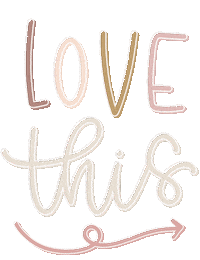 bossybrushstrokes love arrow love this i love this Sticker