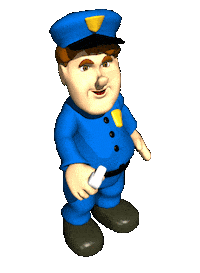 3d man Sticker
