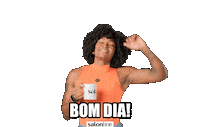 Bom Dia Crespa Sticker by Salon Line