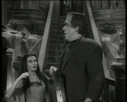 the munsters kiss GIF