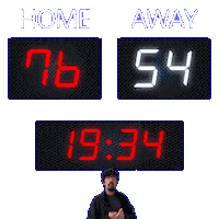 54 Away Sticker