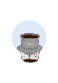 GuluGulu party kiss coffee hug Sticker