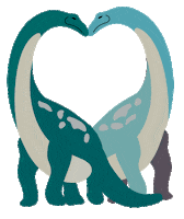 Jurassic Park Dino Sticker by Erstwilder