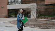 College Student Running GIF by Youngstown State University