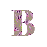 Flower Abc Sticker