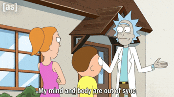 Rick And Morty Body GIF by Adult Swim