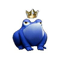 King Robert Frog Sticker