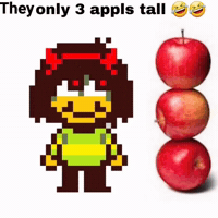 Apple Deltarune GIF