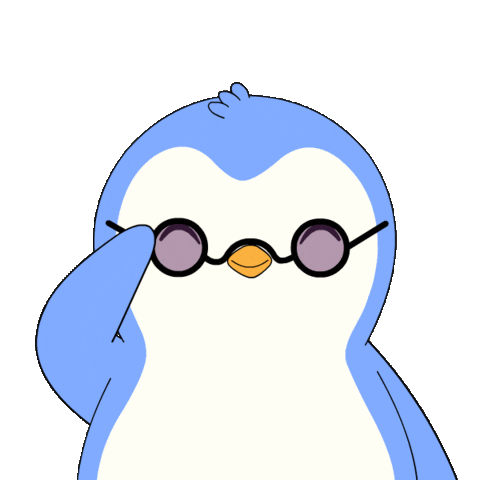 Whats Up Hello Sticker by Pudgy Penguins