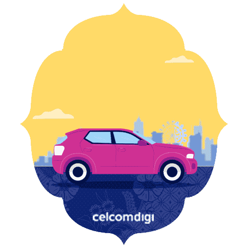 Telco Kampung Sticker by CelcomDigi