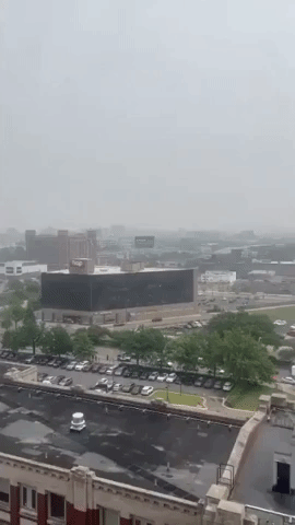 Wildfire Smoke Creates Hazy Skies in Detroit as Air-Quality Alert Extended