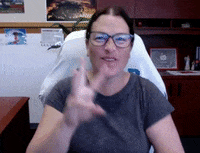American Sign Language Wow GIF by CSDRMS