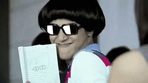 Drawing Glasses GIF by nounish ⌐◨-◨