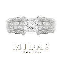 Diamond Rings Wedding Sticker by Midas Jewellery