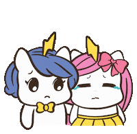 Cry No Sticker by Brave Unicorn