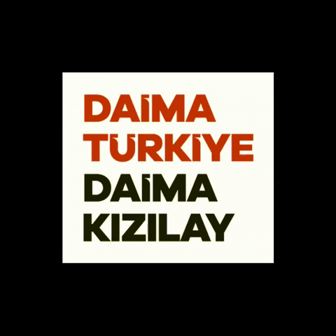 Kizilay Daima GIF by Türk Kızılay