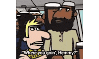 Plane Where You Going Sticker