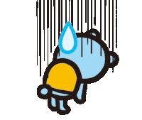 Tired 熊 Sticker