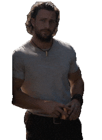 Leaning Aaron Taylor-Johnson Sticker by Kraven the Hunter