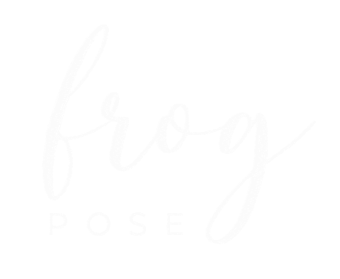 Frog Pose Sticker by Bel Ferreira Photography