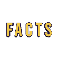 Facts Sticker by Todd Rocheford
