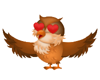 In Love Sticker by Coruja Decor