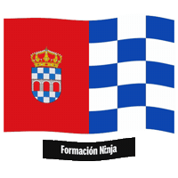 Flag Spain Sticker by Formación Ninja