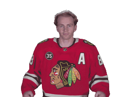Ice Hockey Sticker by NHLBlackhawks