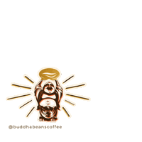 Rise And Grind Coffee Saying Sticker by buddhabeanscoffee