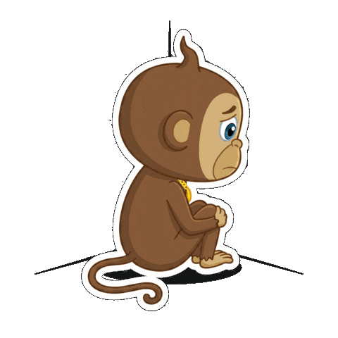 Sad Bad Day Sticker by HooplaKidz Official