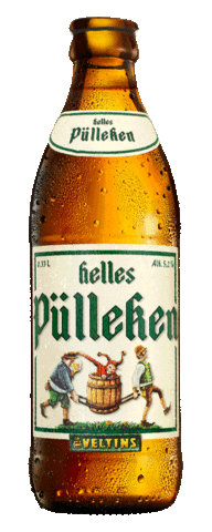 Beer Drinking Sticker by Pülleken