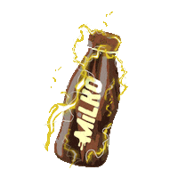 MILKO_DELTA power energy lightning thunder Sticker