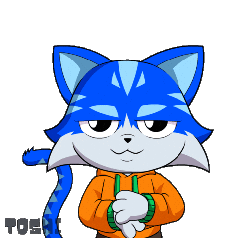 What The Wow Sticker by Toshithecat