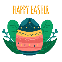 Easter Eggs Sticker by Maine Real Estate Co