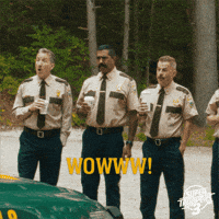 Super Troopers Wow GIF by Searchlight Pictures